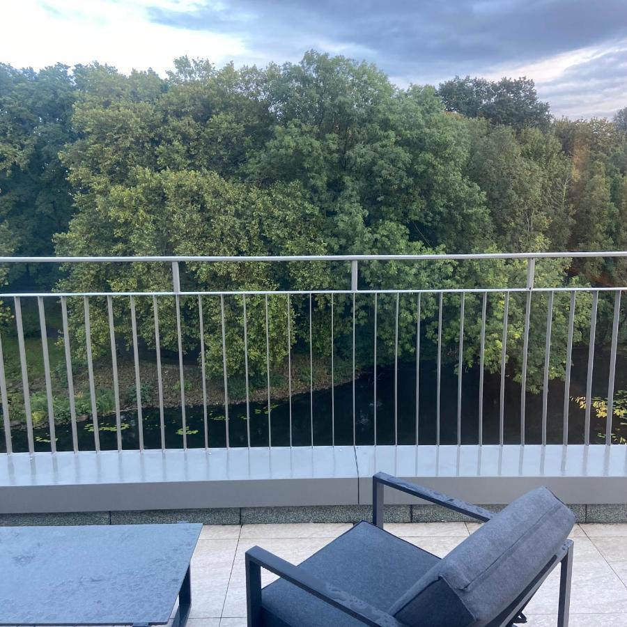 Apartament Zentrales Penthouse Mit Blick Auf Schwanenteich Minden  Zewnętrze zdjęcie