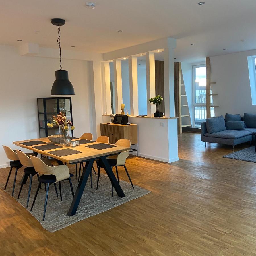 Apartament Zentrales Penthouse Mit Blick Auf Schwanenteich Minden  Zewnętrze zdjęcie