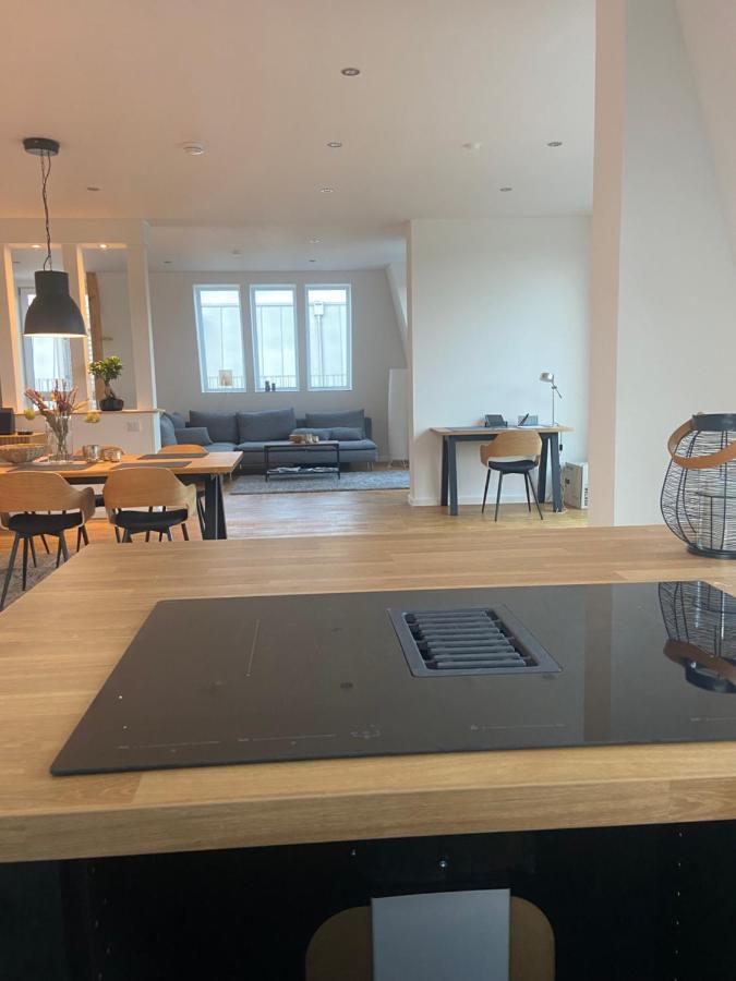 Apartament Zentrales Penthouse Mit Blick Auf Schwanenteich Minden  Zewnętrze zdjęcie