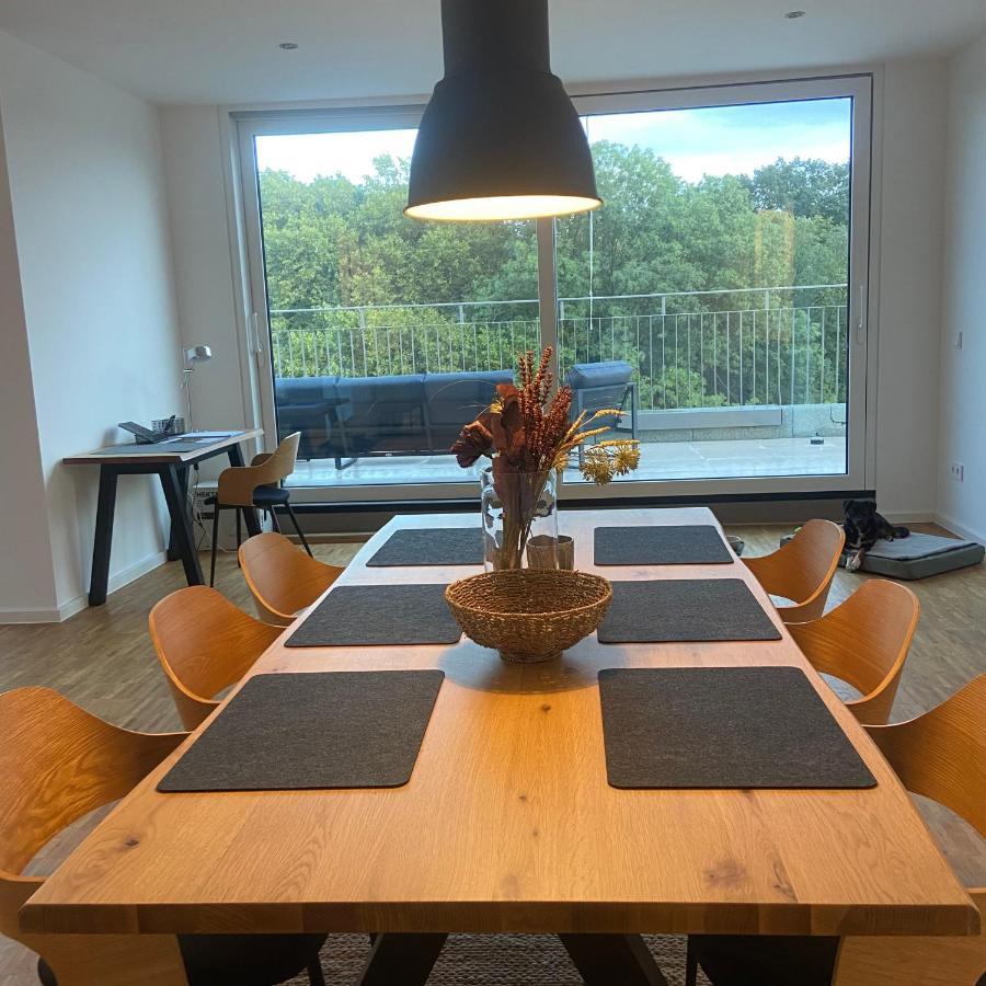 Apartament Zentrales Penthouse Mit Blick Auf Schwanenteich Minden  Zewnętrze zdjęcie