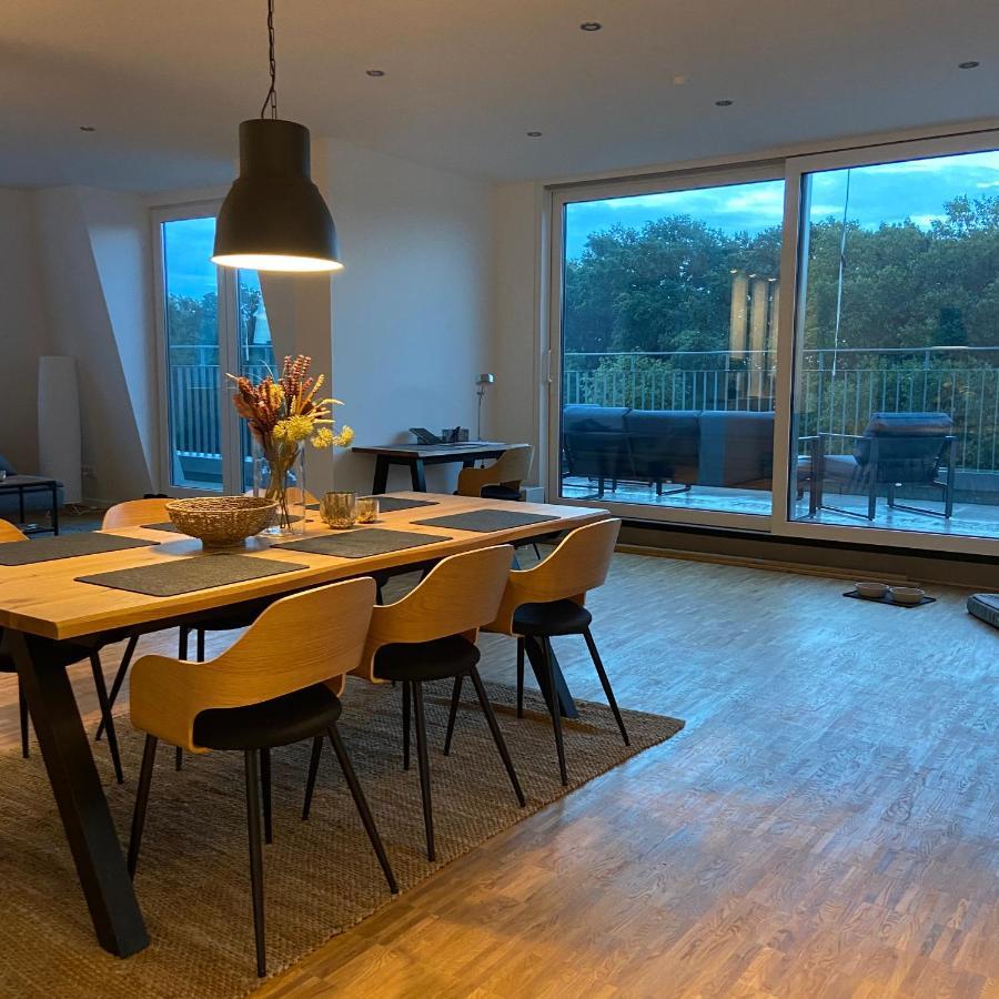 Apartament Zentrales Penthouse Mit Blick Auf Schwanenteich Minden  Zewnętrze zdjęcie