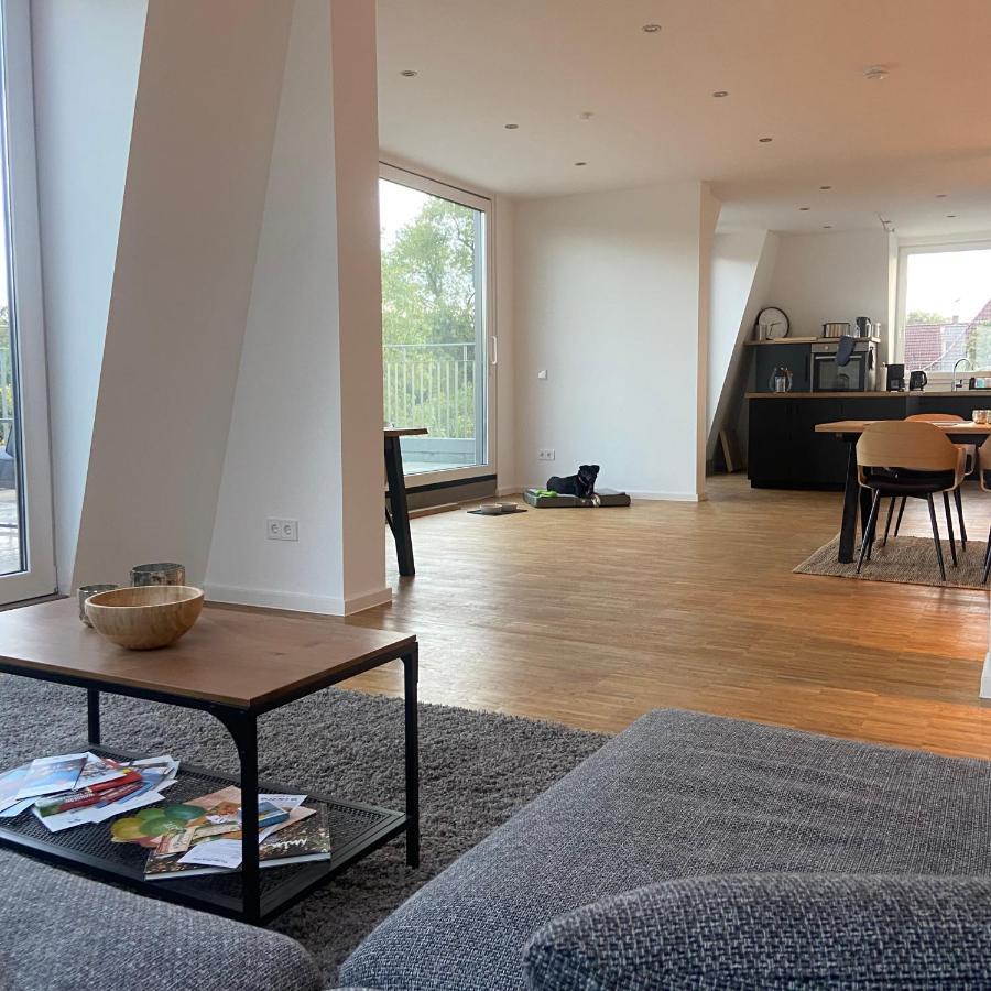 Apartament Zentrales Penthouse Mit Blick Auf Schwanenteich Minden  Zewnętrze zdjęcie